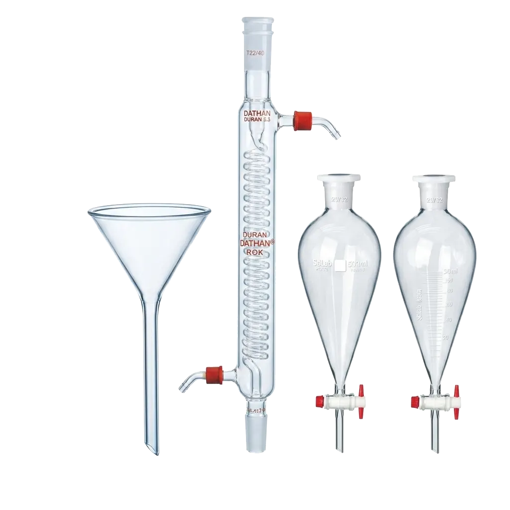 Phễu và Bộ thiết bị chiết lọc