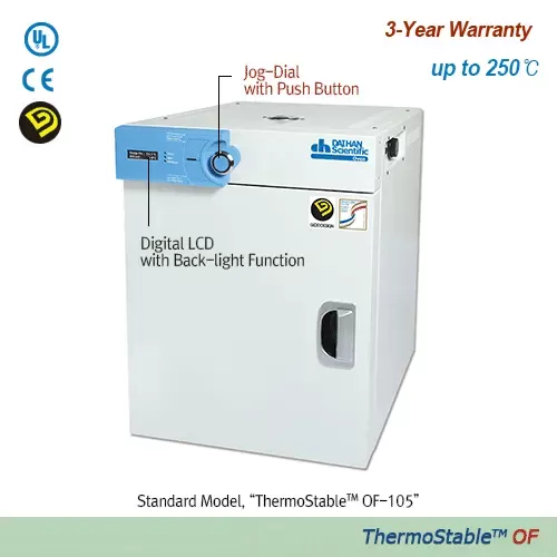 Oven Forced-Air Type, Viewing Window, 155lit. ThermoStable OF-W155, 230V