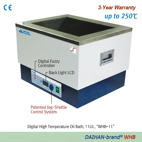 Oil Bath High-temp. 6lit., 250℃ WHB-6, 230V