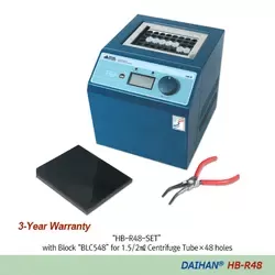 Dry Bath Heating  Cooling, Package, with 48Holes Block HB-R48-Set, 230V