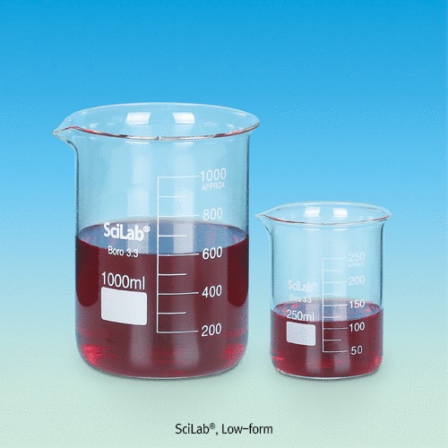 Beaker, Low form with spout  Scilab SL.Bea1020