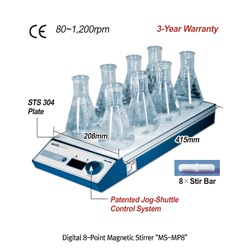 Stirrer Magnetic, Multi-point, 4-points MS-MP4, 230V 1