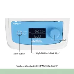 Digital Magnetic Stirrers, MaXtirTM MS500 80~1,500 rpm, 230V 1