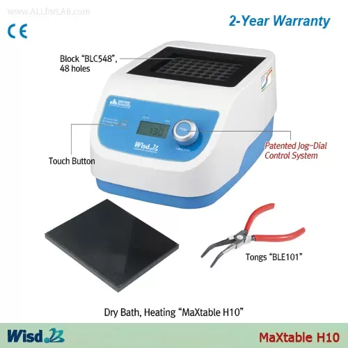 Dry Bath Heating, Package, with 48Holes Block MaXtable H10-Set DH.WHB00349