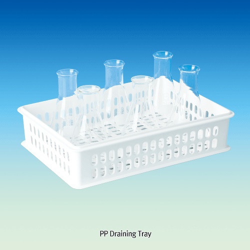 Basket Tray, PP, 335×235×h80mm, White DH.Tra3020