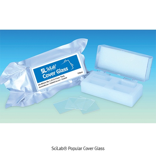 Cover Glass, Hinged Box, Thickness 0.16 SL.Cov1032