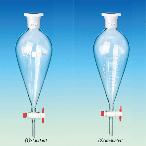 Funnel, Separatory, with PTFE-plug SL.Fun2603