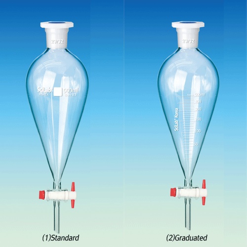 Funnel, Separatory, with PTFE-plug SL.Fun2604
